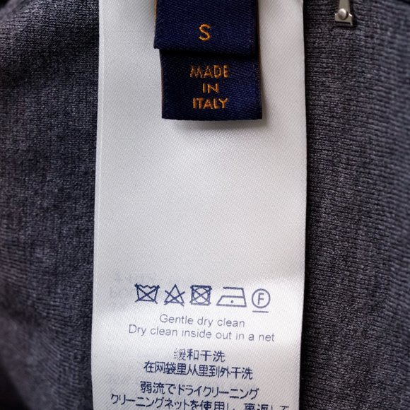 Louis Vuitton Navy LVSE Drop Needle Monogram Bomber Jacket - Picture 12 of 14